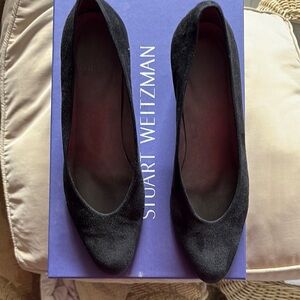 Stuart Weitzman Black Heels Sleek Design